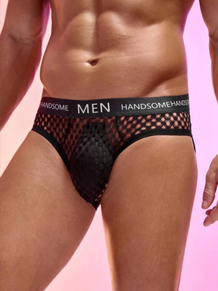 Men's Mesh Accent Briefs